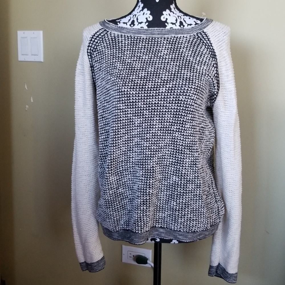 LOFT cotton blend sweater sz L